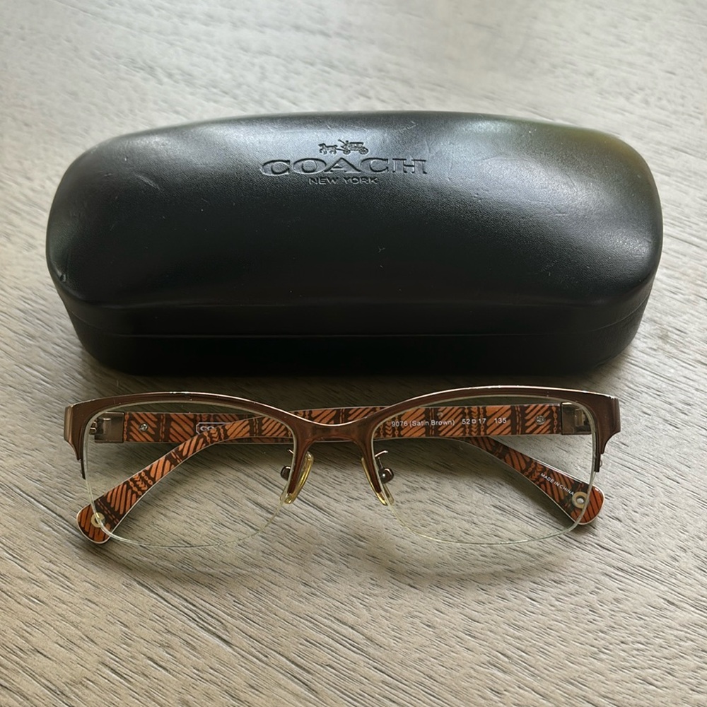 Coach Eyeglasses Eyewear Frame. with Case.